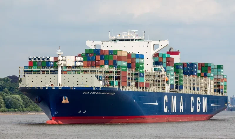 CMA CGM BENJAMIN FRANKLIN Container Ship IMO 9706891 photo 2