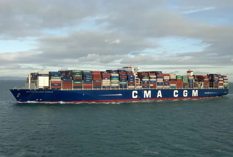 CMA CGM BENJAMIN FRANKLIN Container Ship IMO 9706891 photo 3