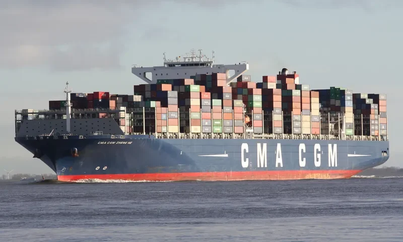 CMA CGM ZHENG HE Container Ship IMO 9706906 photo 2