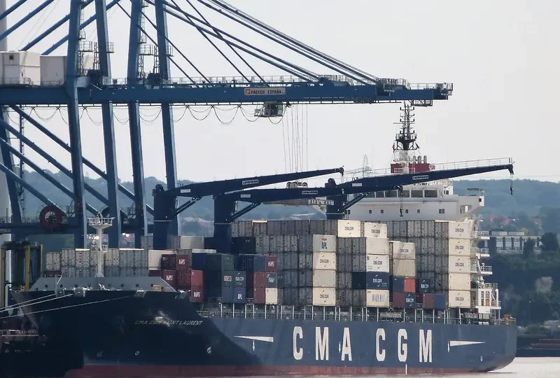 CMA CGM SAINT LAURENT Container Ship IMO 9709219