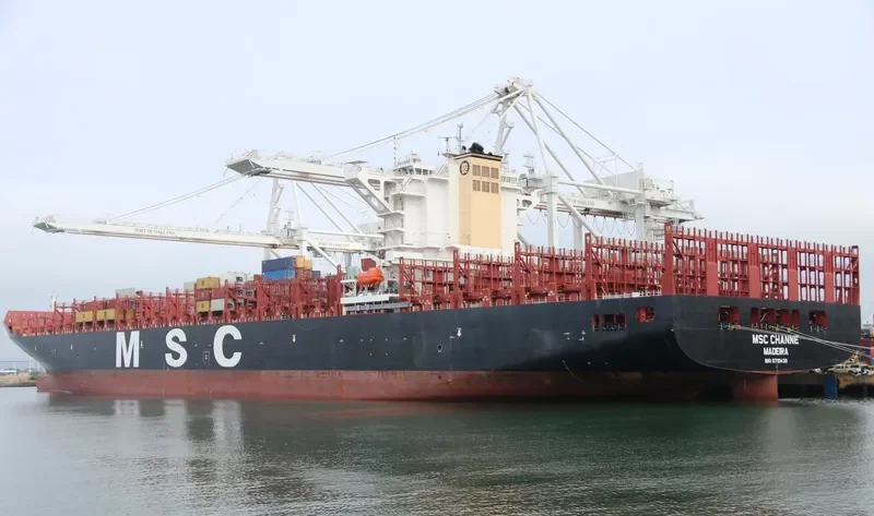 MSC CHANNE Container Ship IMO 9710438 photo 2