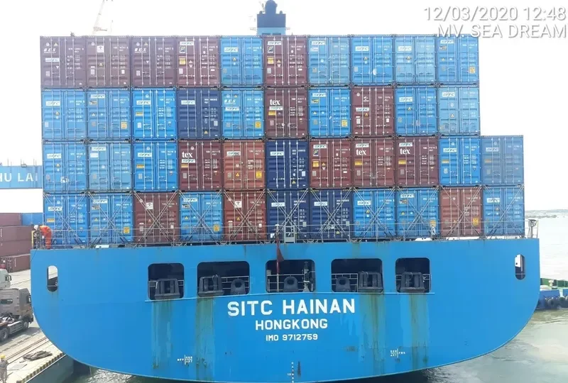 SITC HAINAN Container Ship IMO 9712759