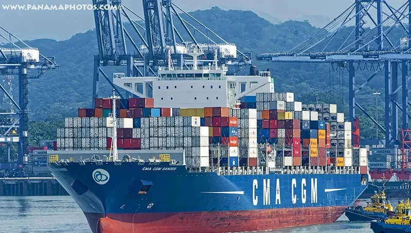 CMA CGM GANGES Container Ship IMO 9718117