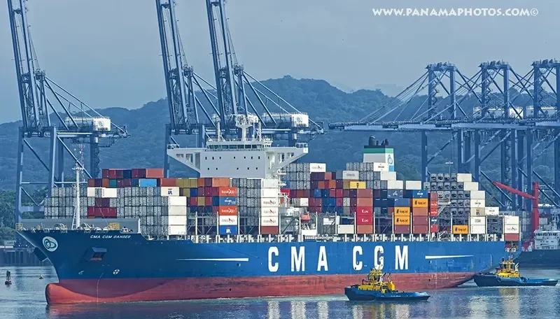 CMA CGM GANGES Container Ship IMO 9718117 photo 2