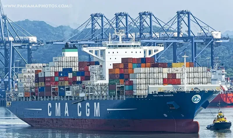 CMA CGM GANGES Container Ship IMO 9718117 photo 4