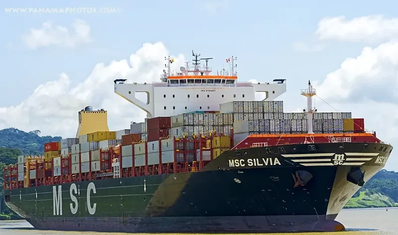 MSC SILVIA Container Ship IMO 9720457