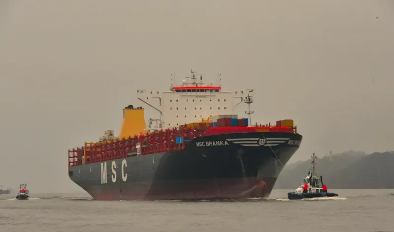 MSC BRANKA Container Ship IMO 9720495