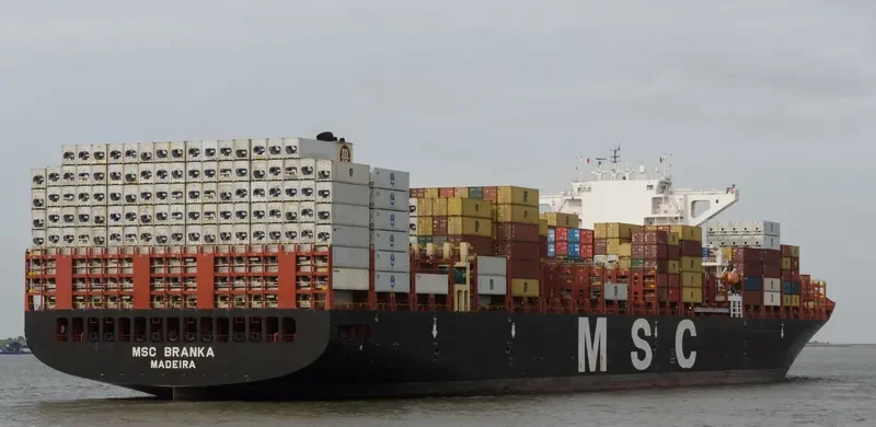 MSC BRANKA Container Ship IMO 9720495 photo 2