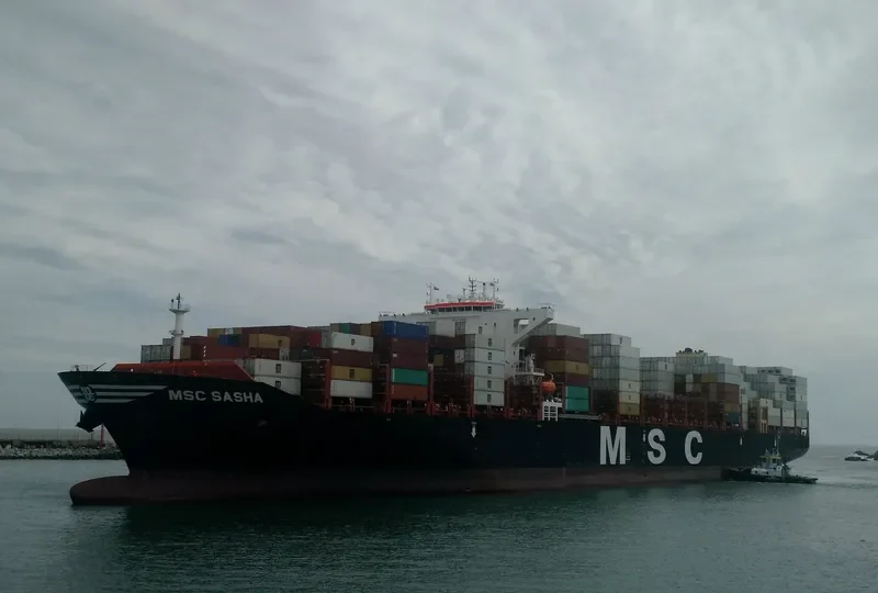 MSC SASHA Container Ship IMO 9720500 photo 2