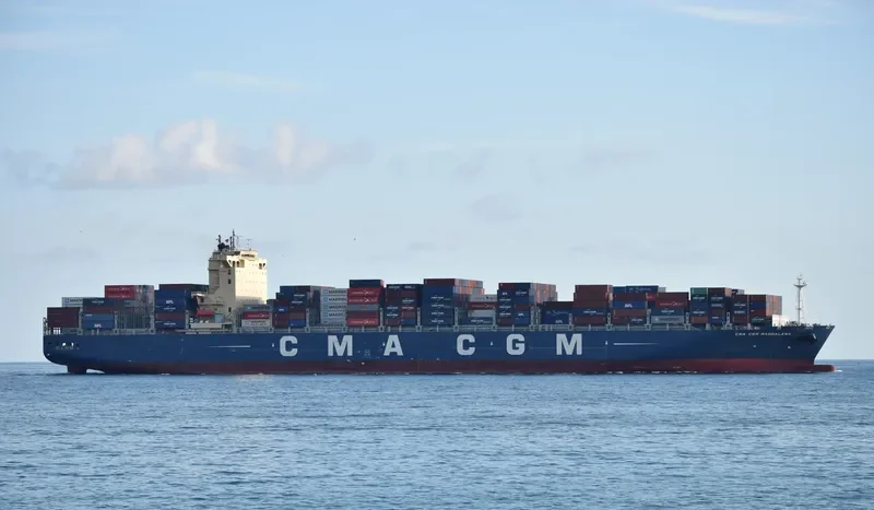 CMA CGM MAGDALENA Container Ship IMO 9724049 photo 2