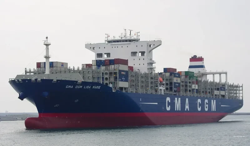 CMA CGM LISA MARIE Container Ship IMO 9729099 photo 2