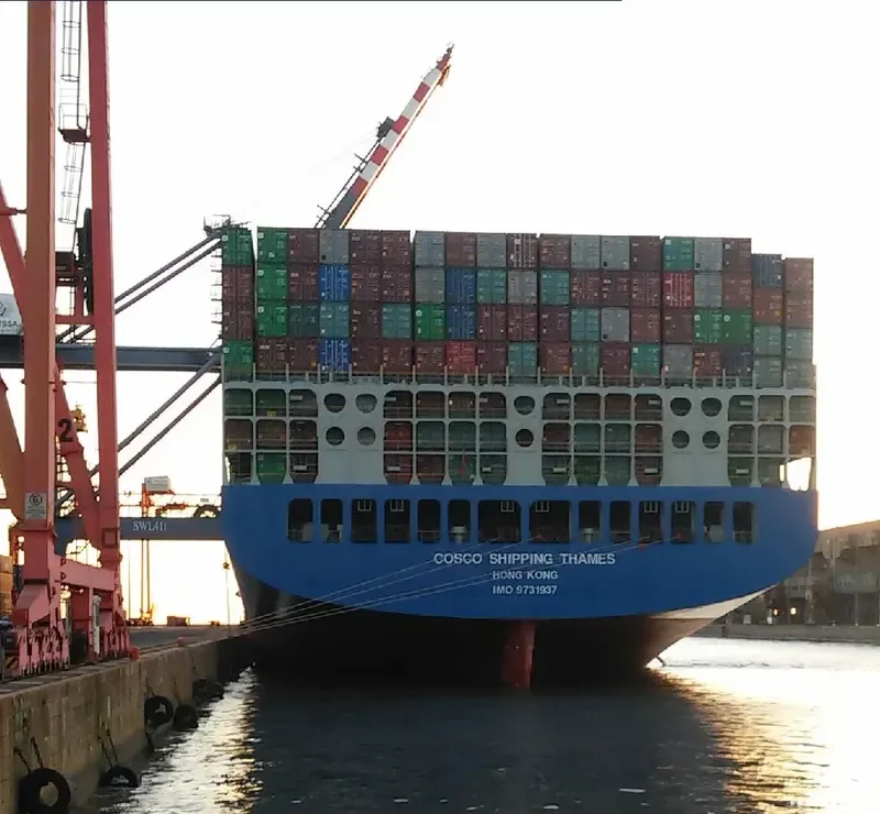 COSCO SHIPPING THAMES Container Ship IMO 9731937