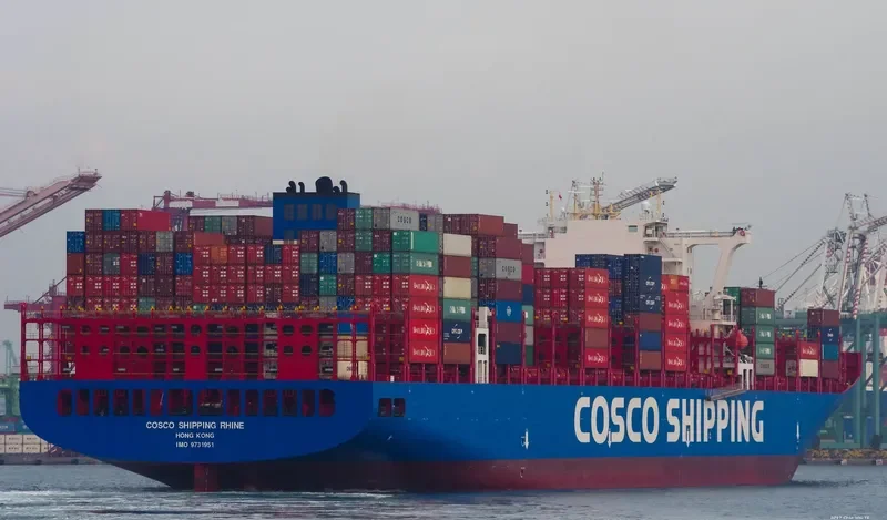 COSCO SHIPPING RHINE Container Ship IMO 9731951