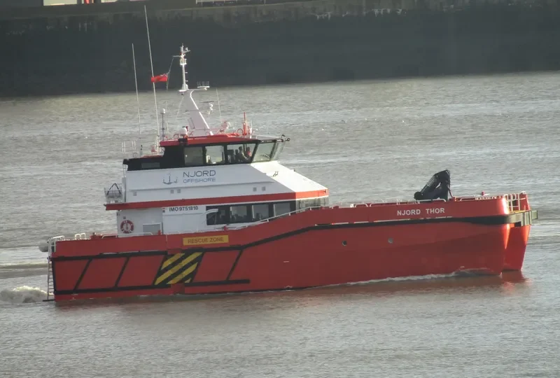 NJORD THOR Offshore Vessel IMO 9751810 photo 3
