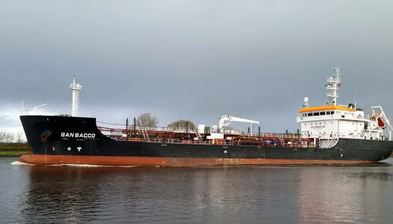 SAN BACCO Tanker IMO 9753818