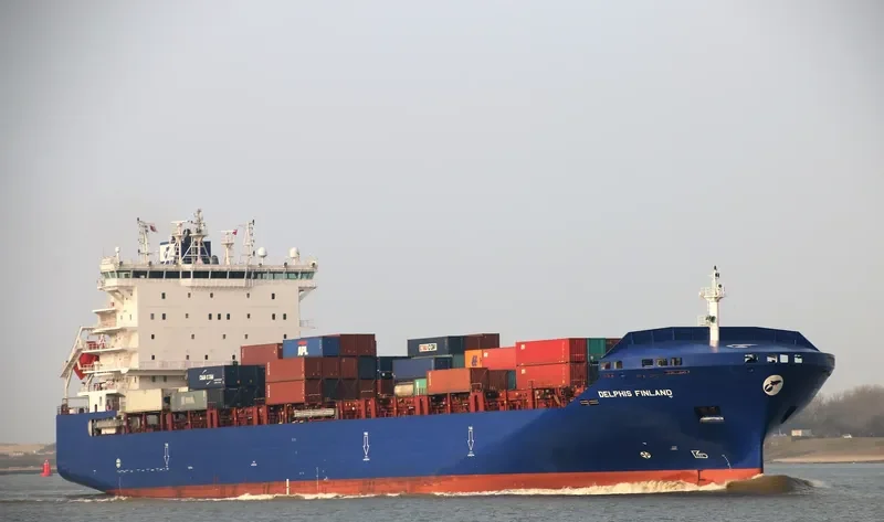 DELPHIS FINLAND Container Ship IMO 9763722