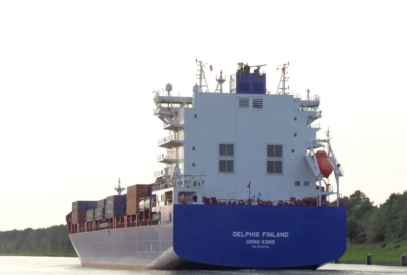 DELPHIS FINLAND Container Ship IMO 9763722 photo 9