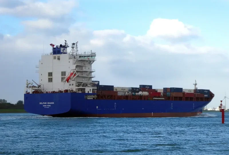 DELPHIS GDANSK Container Ship IMO 9780653 photo 2